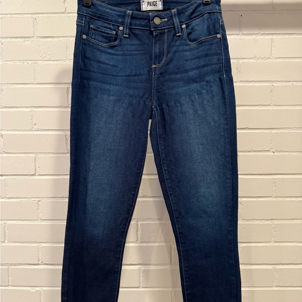 PAIGE Blue Skinny Jeans Classic Style